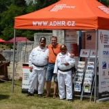 Roadshow ADHR - České Budějovice MČR v požárním sportu - foto s hasiči ve starší uniformě