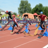 Roadshow ADHR - České Budějovice MČR v požárním sportu - muži běh přes kladinu s hadicemi