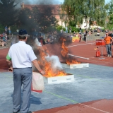Roadshow ADHR - České Budějovice MČR v požárním sportu - plameny na dráze