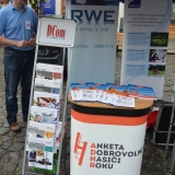 Roadshow ADHR - SDH Velvary 150 let - pohled do vnitřní části stánku