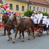 Roadshow ADHR - SDH Velvary 150 let - povoz s koňmi