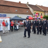 Roadshow ADHR - SDH Velvary 150 let - průvod, pochod hasičů