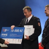1.místo JSDH Mohelnice - vyhlášení výsledků ankety Dobrovolní hasiči roku 2014