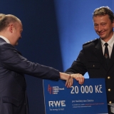 3. místo SDH Žabčice - vyhlášení výsledků ankety Dobrovolní hasiči roku 2014